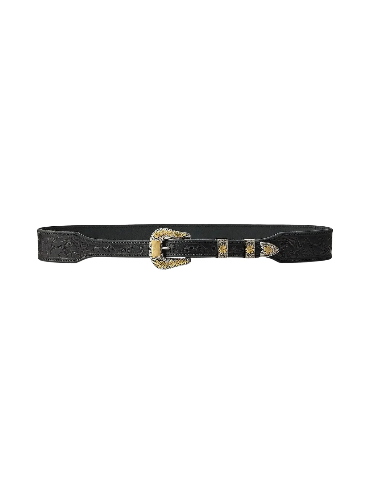 Women's Tooled Leather Belt Women's Tooled Leather Belt
