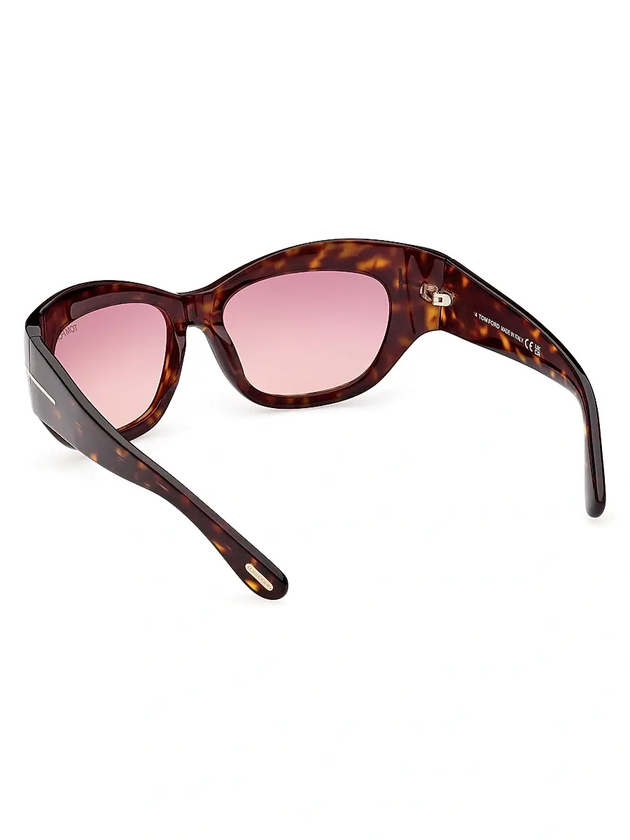 Tom Ford Women's Brianna 55MM Cat-Eye Sunglasses | Thumbnail 5 Tom Ford Women's Brianna 55MM Cat-Eye Sunglasses | Thumbnail 5