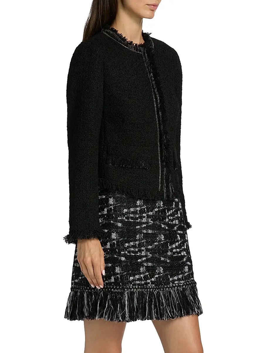 Kobi Halperin Women's Lando Tweed Jacket | Thumbnail 4