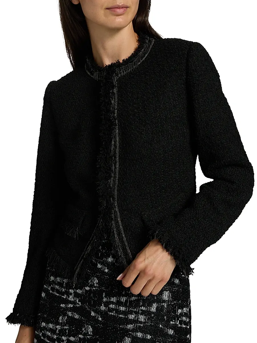 Kobi Halperin Women's Lando Tweed Jacket | Thumbnail 6