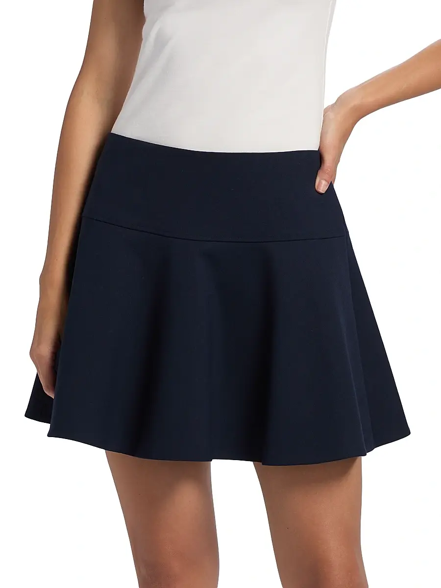 Kobi Halperin Women's Kiernan Wool-Blend Miniskirt | Thumbnail 3