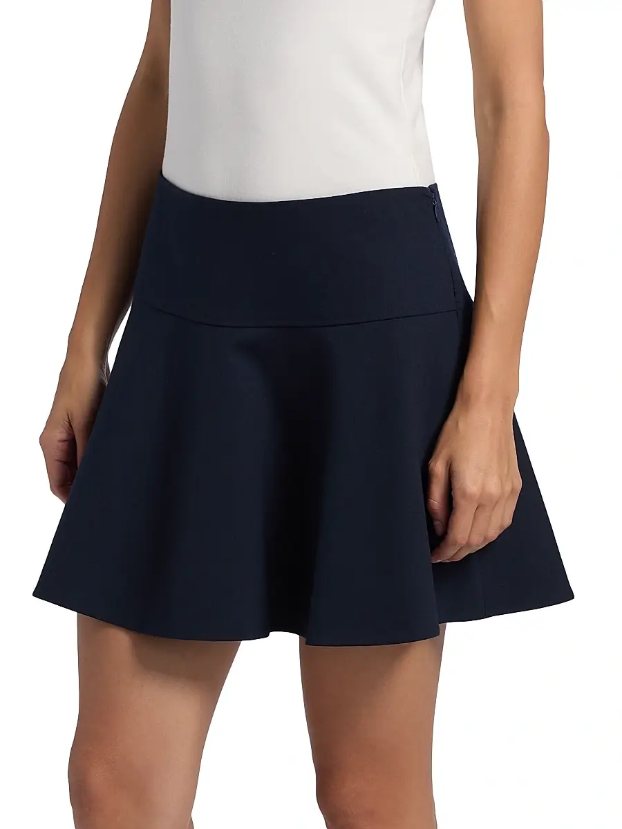 Kobi Halperin Women's Kiernan Wool-Blend Miniskirt | Thumbnail 4