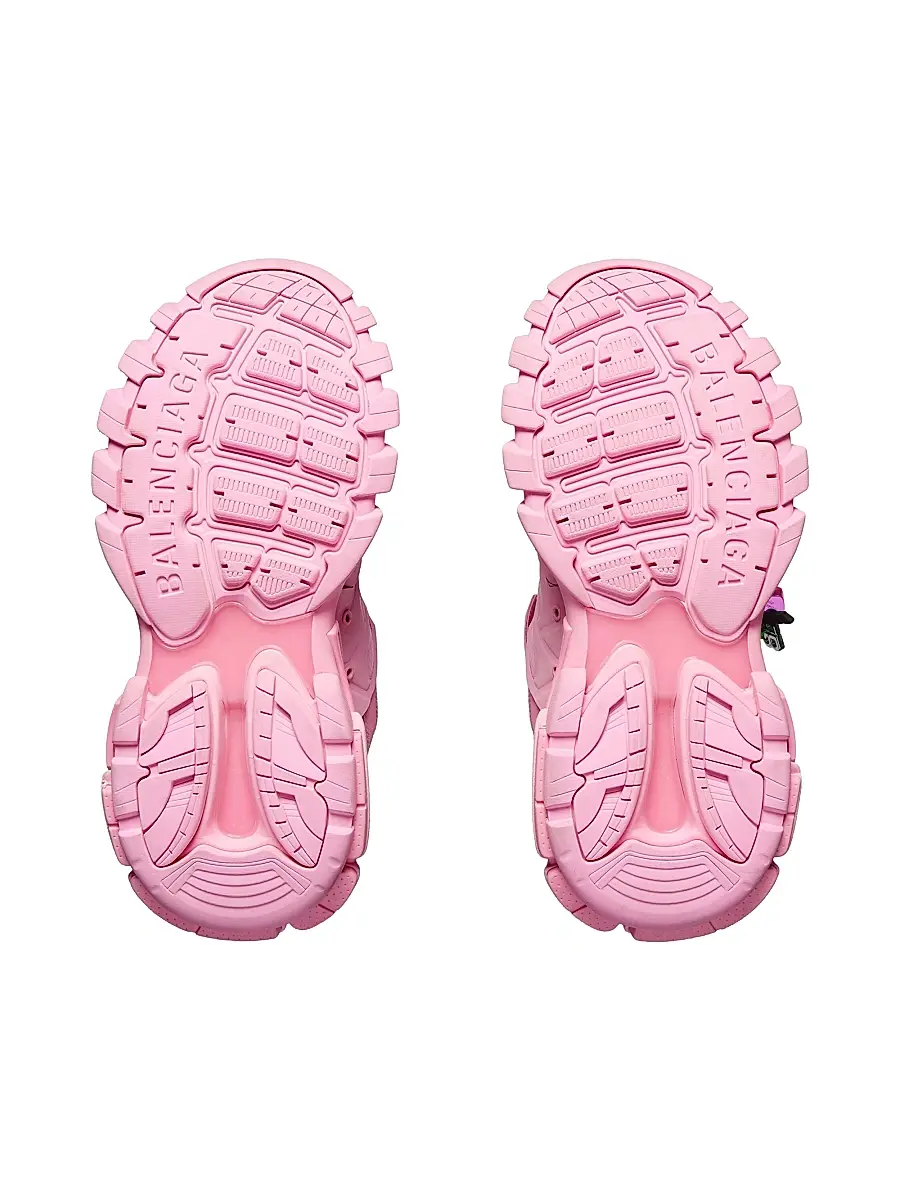 Balenciaga Women's Track Sneakers with Charms - Pink | Thumbnail 7 Balenciaga Women's Track Sneakers with Charms - Pink | Thumbnail 7