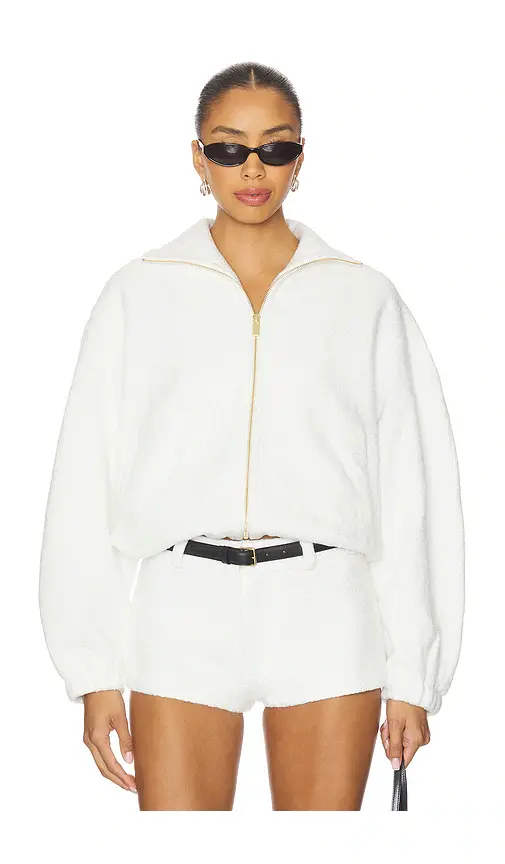 Amanda Uprichard Como Bomber Jacket | Image 1 Amanda Uprichard Como Bomber Jacket | Image 1