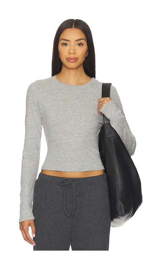 perfectwhitetee Jamie Cotton Long Sleeve Top | Image 1 perfectwhitetee Jamie Cotton Long Sleeve Top | Image 1