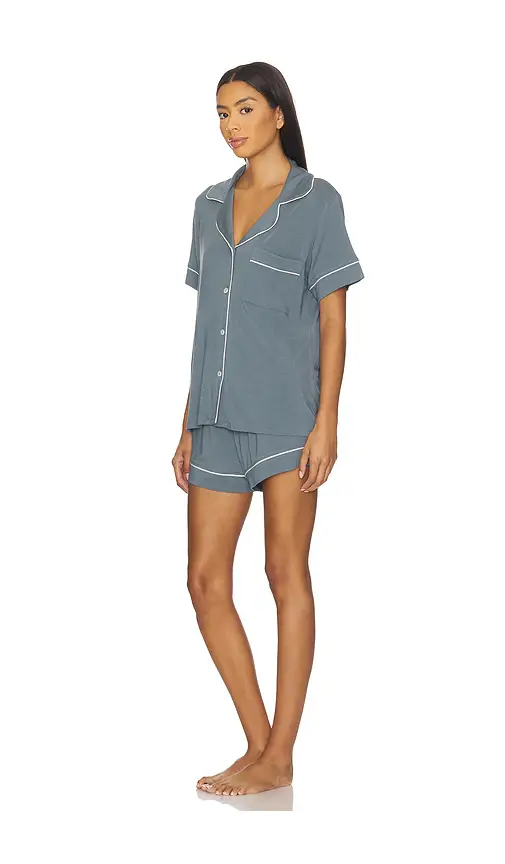 eberjey Gisele Relaxed Short Pj Set | Thumbnail 2 eberjey Gisele Relaxed Short Pj Set | Thumbnail 2