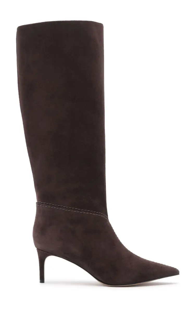 Alexandre Birman Malva Suede Boots - Brown | Image 1 Alexandre Birman Malva Suede Boots - Brown | Image 1