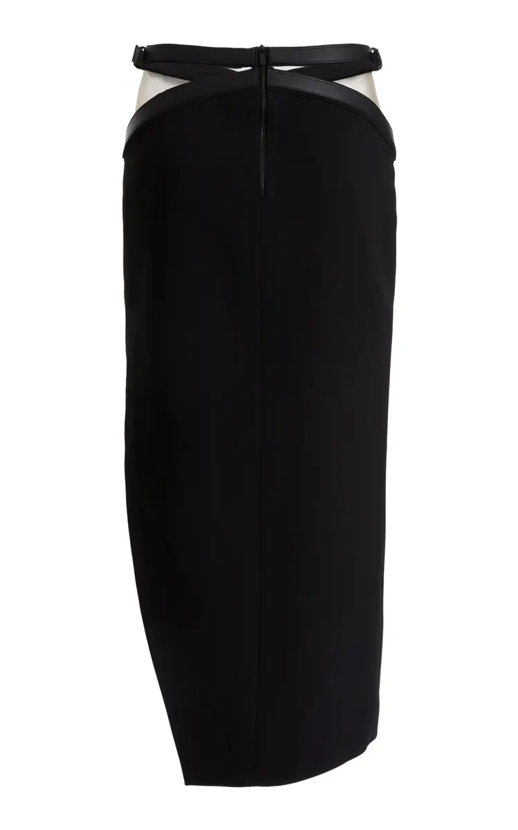 David Koma Buckle-Detailed Midi Skirt | Thumbnail 7 David Koma Buckle-Detailed Midi Skirt | Thumbnail 7