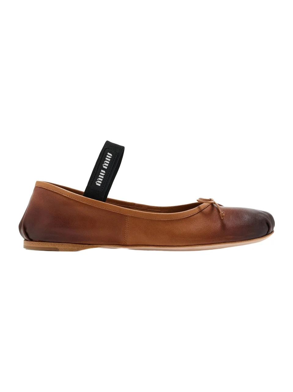 Miu Miu Leather Ballet Flats