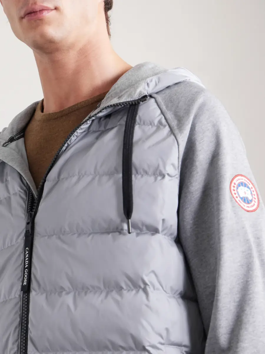 Canada Goose HyBridge® Huron Quilted Shell and Cotton-Jersey Down Jacket - Men | Thumbnail 5 Canada Goose HyBridge® Huron Quilted Shell and Cotton-Jersey Down Jacket - Men | Thumbnail 5