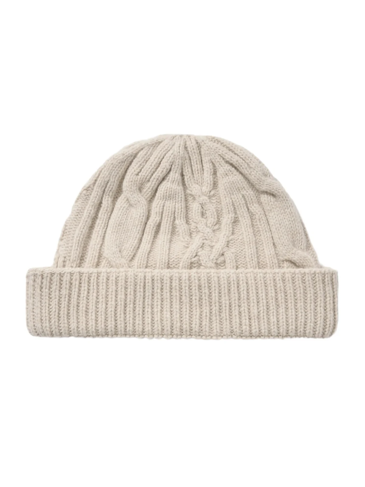 Emery Cable-Knit Recycled-Cashmere and Merino Wool-Blend Beanie - Men Emery Cable-Knit Recycled-Cashmere and Merino Wool-Blend Beanie - Men
