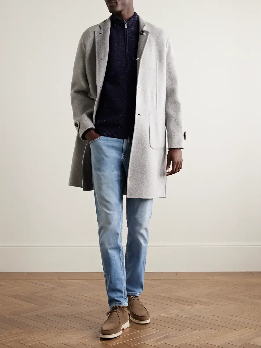 ELEVENTY Wool-Blend Zip-Up Cardigan - Men | Thumbnail 2 ELEVENTY Wool-Blend Zip-Up Cardigan - Men | Thumbnail 2