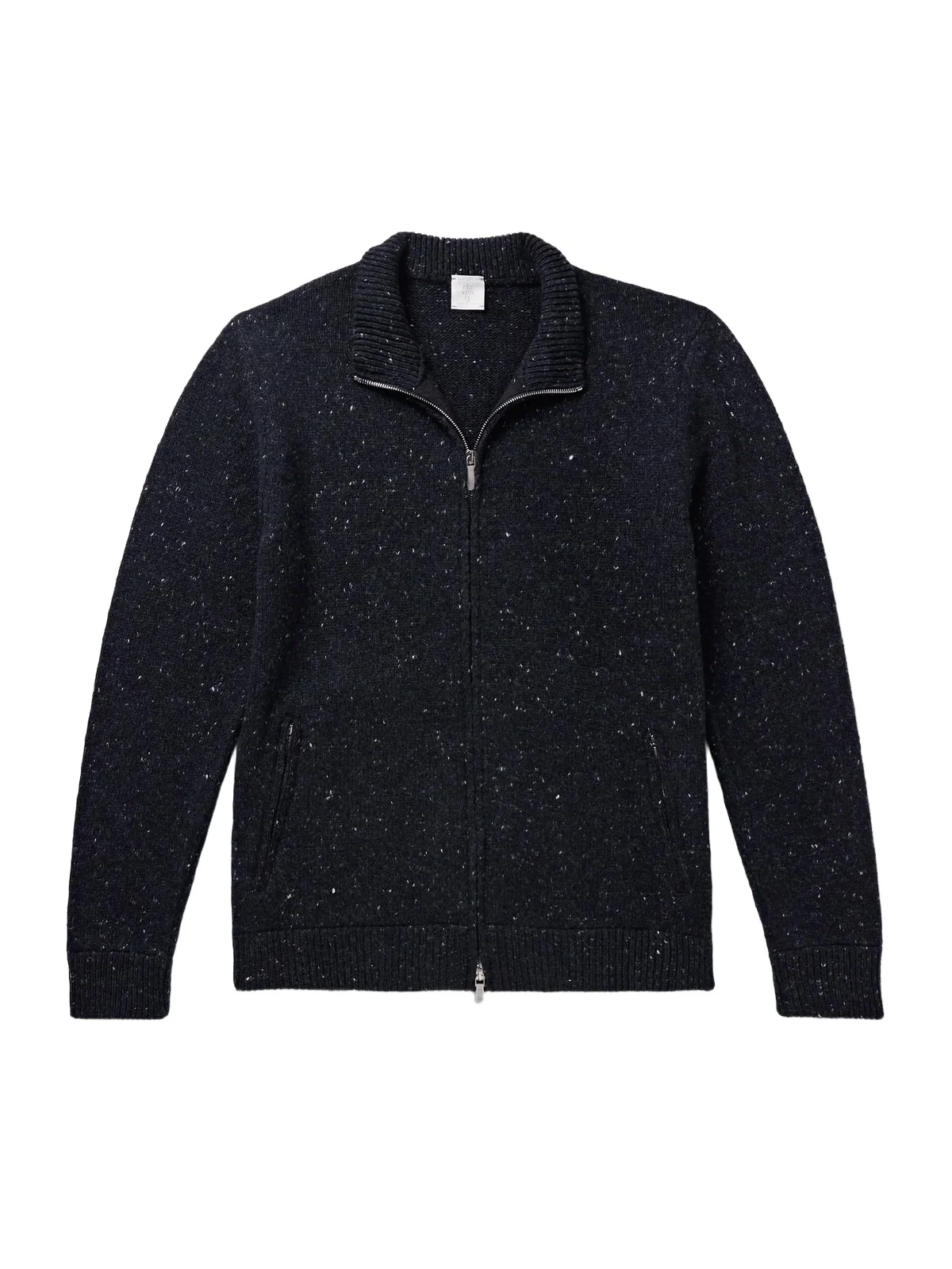 Wool-Blend Zip-Up Cardigan - Men Wool-Blend Zip-Up Cardigan - Men