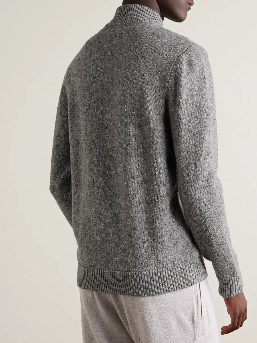 ELEVENTY Wool-Blend Zip-Up Cardigan - Men | Thumbnail 3 ELEVENTY Wool-Blend Zip-Up Cardigan - Men | Thumbnail 3