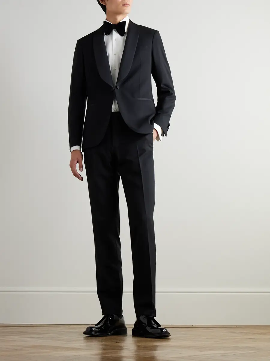 MR P. Slim-Fit Satin-Trimmed Wool Tuxedo Jacket - Men | Thumbnail 2 MR P. Slim-Fit Satin-Trimmed Wool Tuxedo Jacket - Men | Thumbnail 2