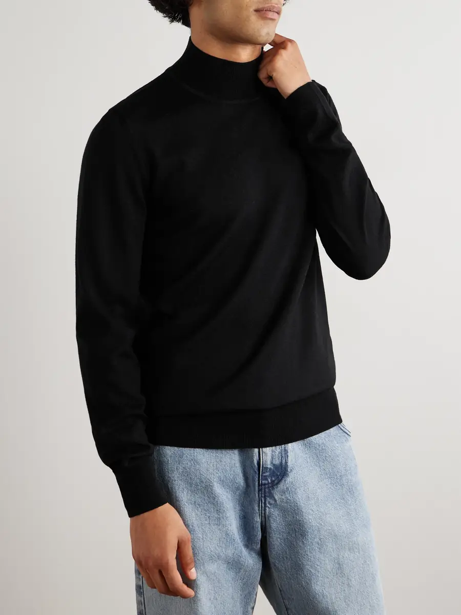 MR P. Merino Wool Mock-Neck Sweater - Men | Thumbnail 3 MR P. Merino Wool Mock-Neck Sweater - Men | Thumbnail 3