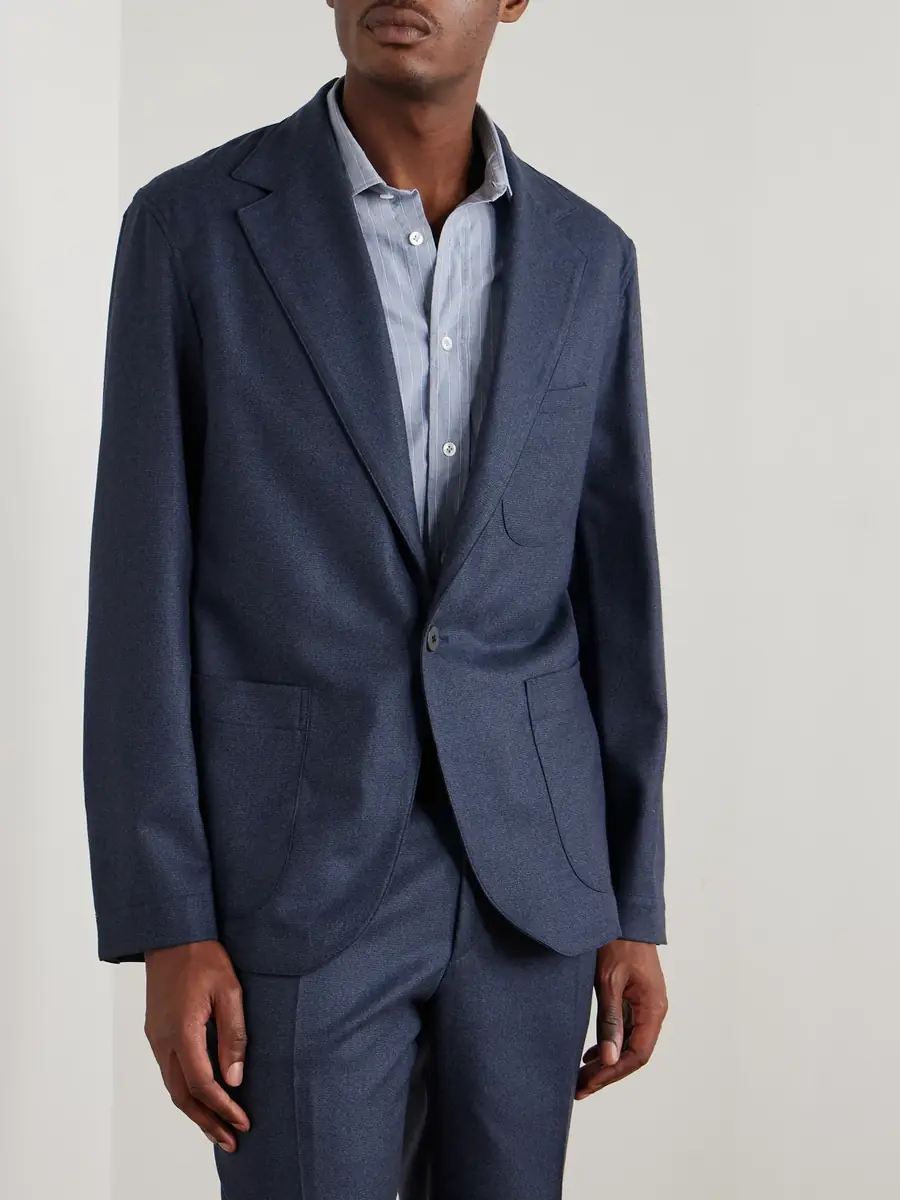 Stòffa Wool-Flannel Suit Jacket - Men | Thumbnail 3 Stòffa Wool-Flannel Suit Jacket - Men | Thumbnail 3