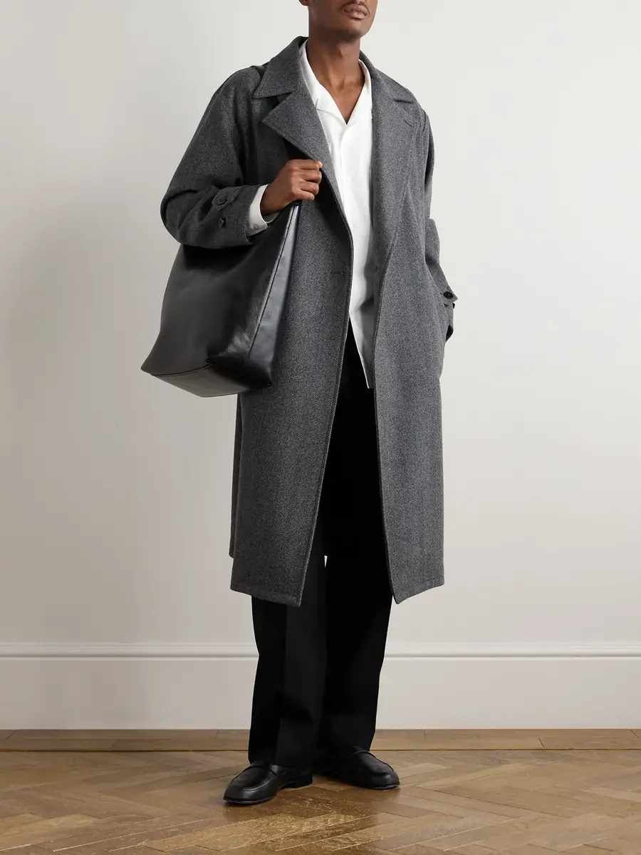Stòffa Straight-Leg Pleated Wool Trousers - Men | Thumbnail 2