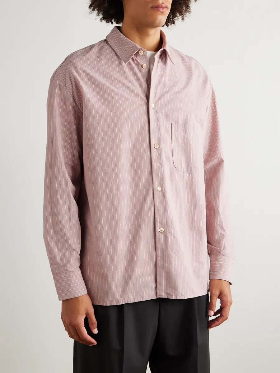 A Kind Of Guise Gusto triped Cotton-Poplin Shirt - Men | Thumbnail 3 A Kind Of Guise Gusto triped Cotton-Poplin Shirt - Men | Thumbnail 3