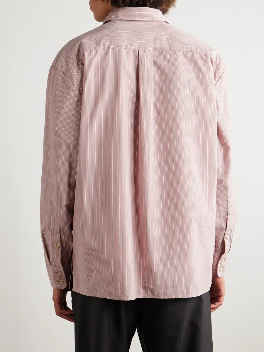 A Kind Of Guise Gusto triped Cotton-Poplin Shirt - Men | Thumbnail 4 A Kind Of Guise Gusto triped Cotton-Poplin Shirt - Men | Thumbnail 4