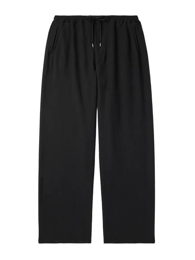 A Kind Of Guise Samurai Wide-Leg Seersucker Drawstring Suit Trousers - Men | Image 1 A Kind Of Guise Samurai Wide-Leg Seersucker Drawstring Suit Trousers - Men | Image 1
