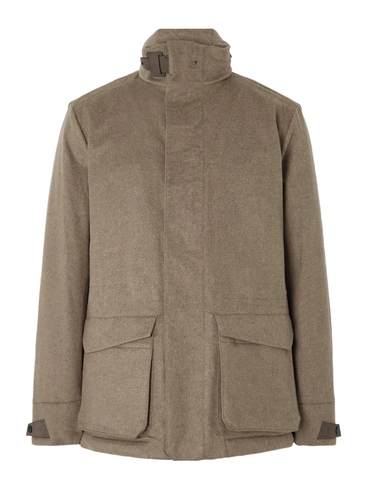 Uptown Padded Hooded Cashmere Jacket - Men Uptown Padded Hooded Cashmere Jacket - Men