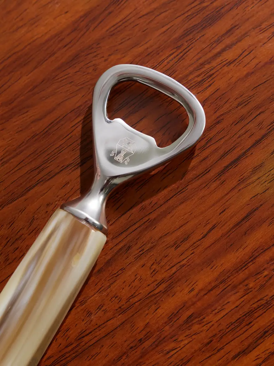 Brunello Cucinelli Horn and Stainless Steel Bottle Opener - Men | Thumbnail 3 Brunello Cucinelli Horn and Stainless Steel Bottle Opener - Men | Thumbnail 3