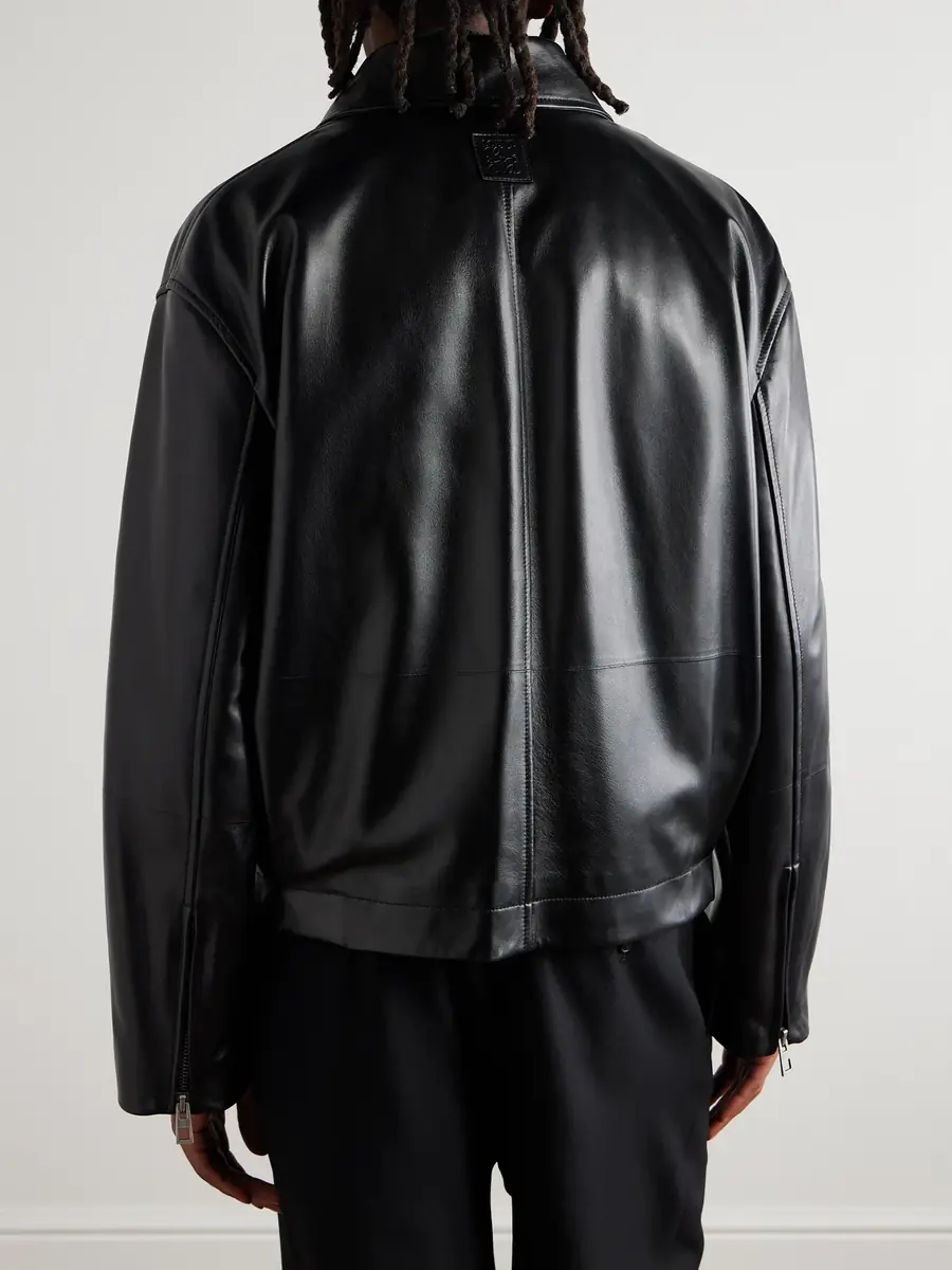 Loewe Leather Jacket - Men | Thumbnail 3