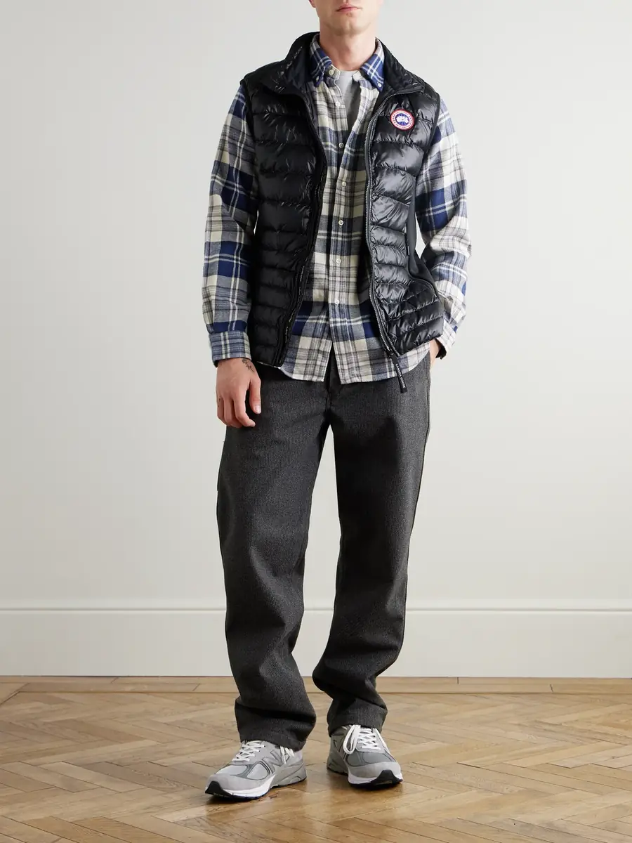 Canada Goose Hybdridge Lite Quilted Recycled-Ripstop and Stretch-Jersey Down Gilet - Men | Thumbnail 2