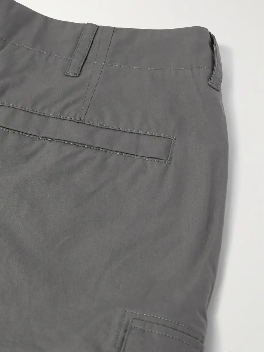 Stone Island GHOST Straight-Leg Logo-Appliquéd Cotton Cargo Trousers - Men | Thumbnail 5 Stone Island GHOST Straight-Leg Logo-Appliquéd Cotton Cargo Trousers - Men | Thumbnail 5