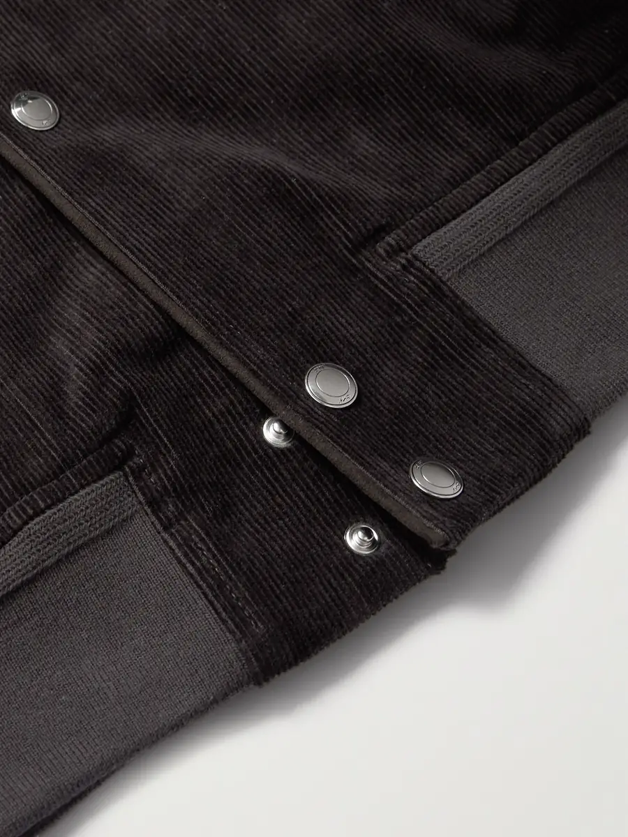 MR P. Suede-Trimmed Cotton-Corduroy Varsity Jacket - Men | Thumbnail 6 MR P. Suede-Trimmed Cotton-Corduroy Varsity Jacket - Men | Thumbnail 6