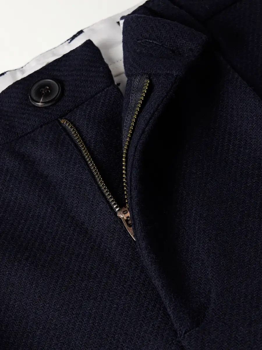 Portuguese Flannel Terroir Straight-Leg Pleated Wool-Twill Trousers - Men | Thumbnail 6 Portuguese Flannel Terroir Straight-Leg Pleated Wool-Twill Trousers - Men | Thumbnail 6