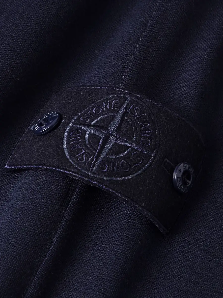 Stone Island STONE ISLAND GHOST Tapered Wool and Cotton-Blend Jersey Sweatpants - Men | Thumbnail 6