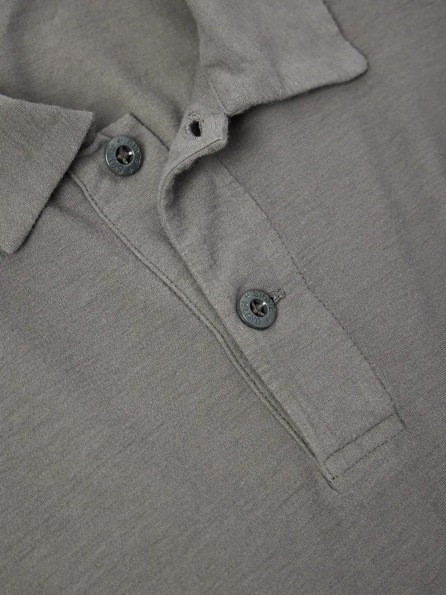 Stone Island GHOST Logo-Appliquéd Cotton-Jersey Polo Shirt - Men | Thumbnail 5 Stone Island GHOST Logo-Appliquéd Cotton-Jersey Polo Shirt - Men | Thumbnail 5