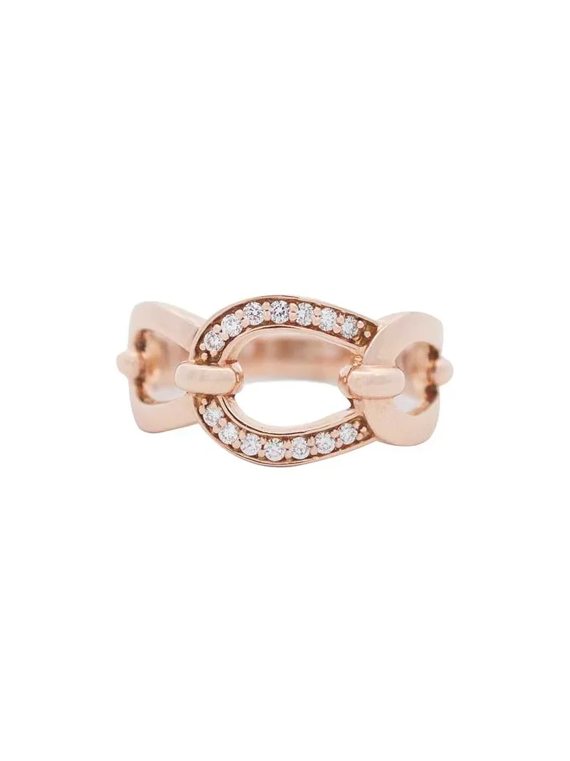 0.14ct Diamond 18K Rose Gold Ring