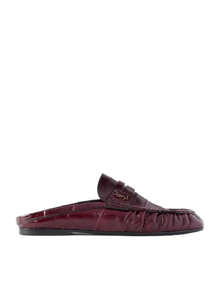 Le Loafer Eel Slippers