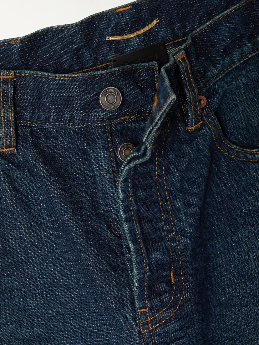 Saint Laurent Nico Mid-rise Straight-leg Jeans | Thumbnail 5