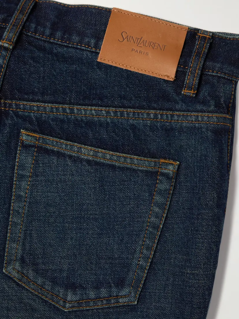 Saint Laurent Nico Mid-rise Straight-leg Jeans | Thumbnail 6