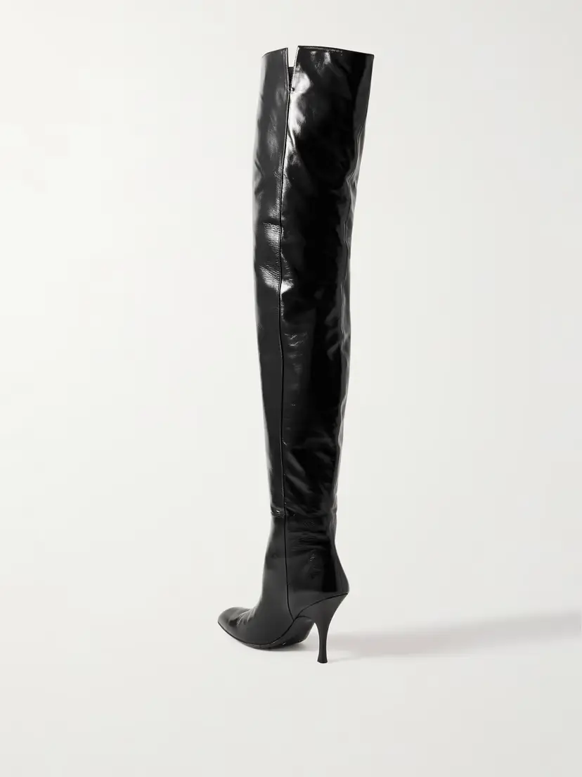 Khaite Colt Leather Over-the-knee Boots | Thumbnail 3 Khaite Colt Leather Over-the-knee Boots | Thumbnail 3
