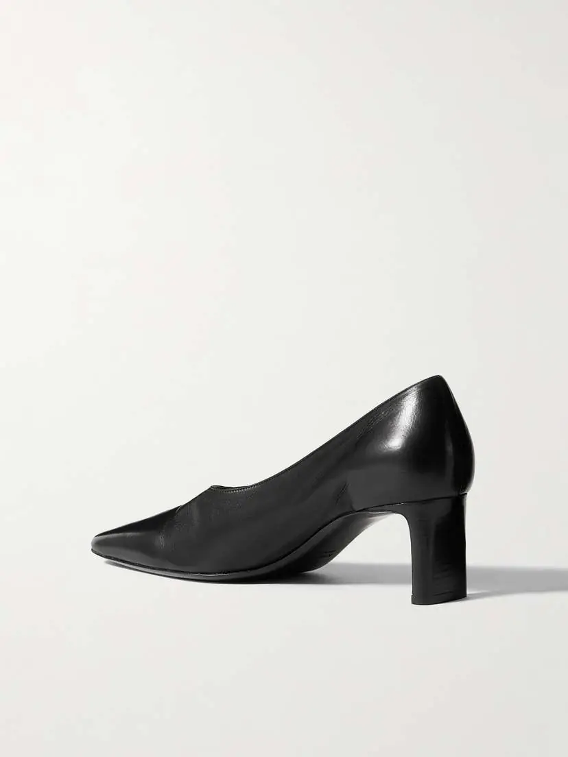 Khaite Cecilia Leather Pumps | Thumbnail 3 Khaite Cecilia Leather Pumps | Thumbnail 3