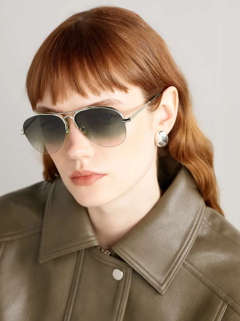 Jacques Marie Mage Amelia Aviator-style Titanium Sunglasses | Thumbnail 2 Jacques Marie Mage Amelia Aviator-style Titanium Sunglasses | Thumbnail 2