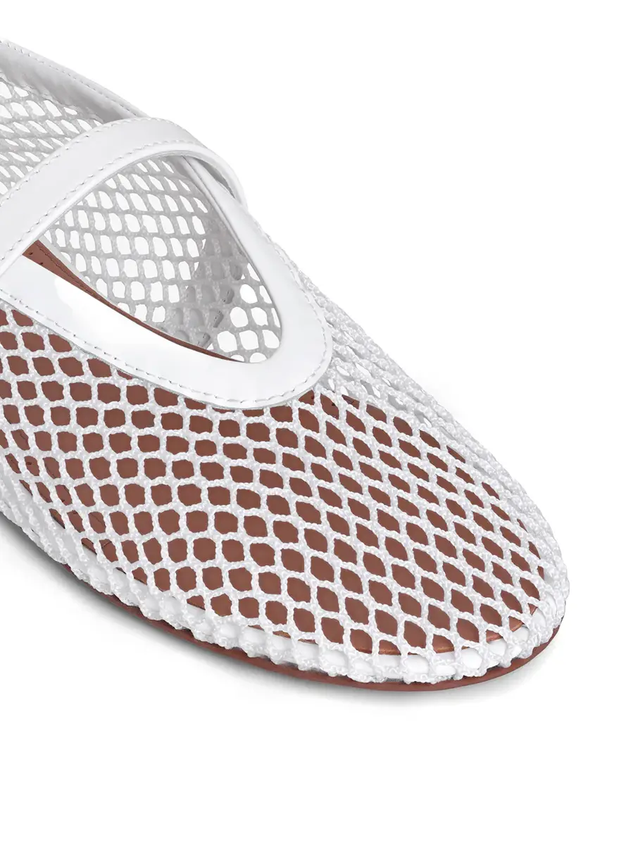 Alaïa Fishnet Ballet Flats | Thumbnail 4 Alaïa Fishnet Ballet Flats | Thumbnail 4