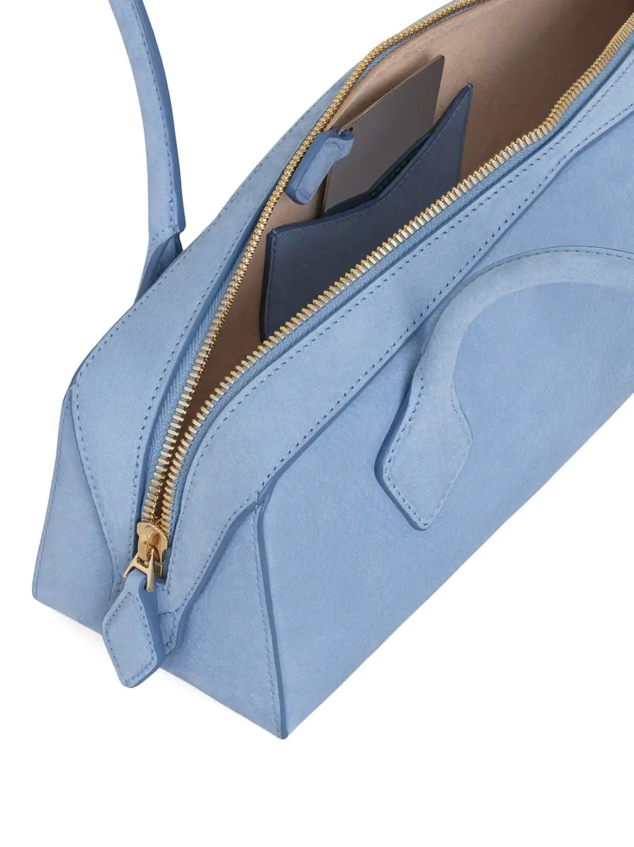 Alaïa Medium Nubuck Le Teckel Bag | Thumbnail 4 Alaïa Medium Nubuck Le Teckel Bag | Thumbnail 4