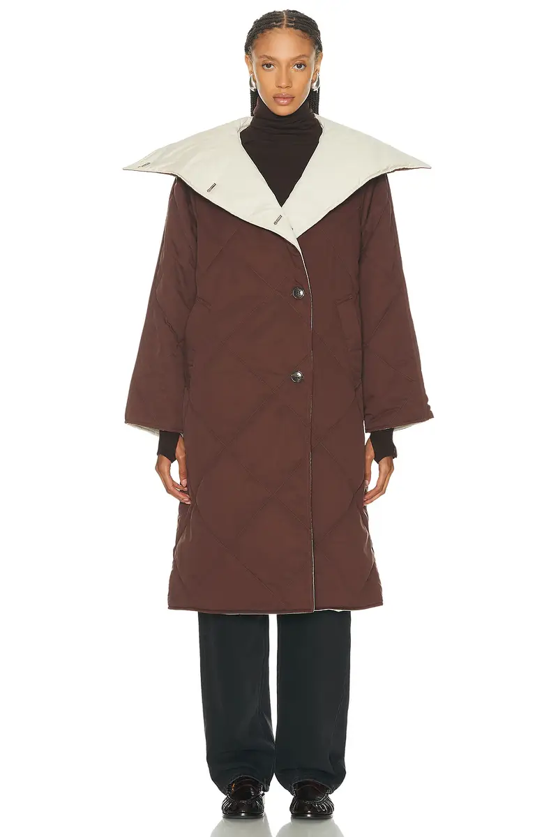 Varley Annalise Reversible Wrap Coat | Thumbnail 3