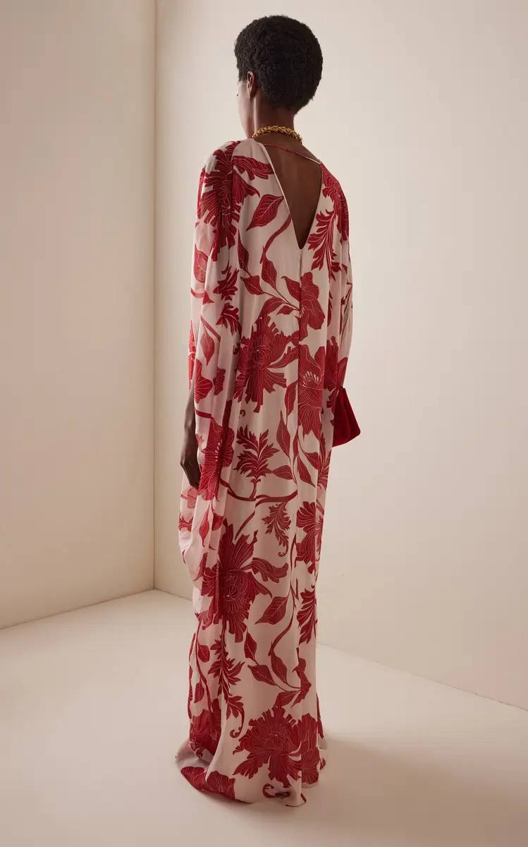 Andres Otalora Cefalonia Chiffon Caftan | Thumbnail 4 Andres Otalora Cefalonia Chiffon Caftan | Thumbnail 4