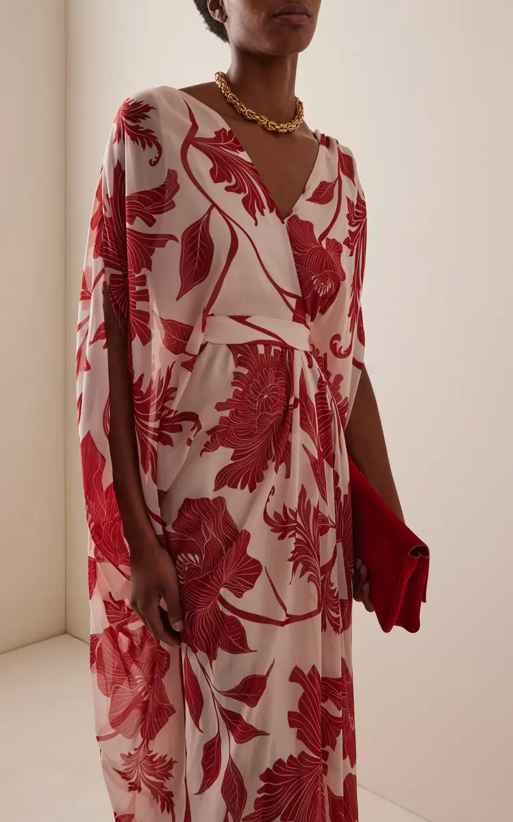 Andres Otalora Cefalonia Chiffon Caftan | Thumbnail 8 Andres Otalora Cefalonia Chiffon Caftan | Thumbnail 8