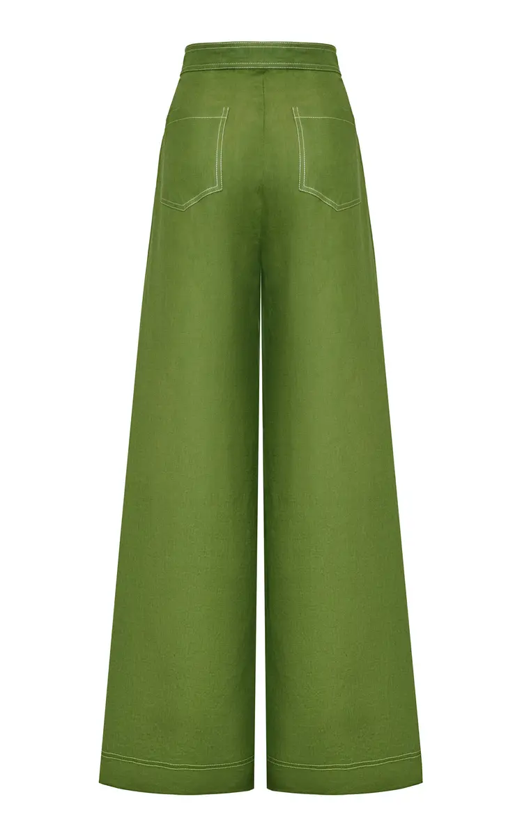 Andres Otalora Vivir Linen Wide-Leg Pants | Thumbnail 6 Andres Otalora Vivir Linen Wide-Leg Pants | Thumbnail 6