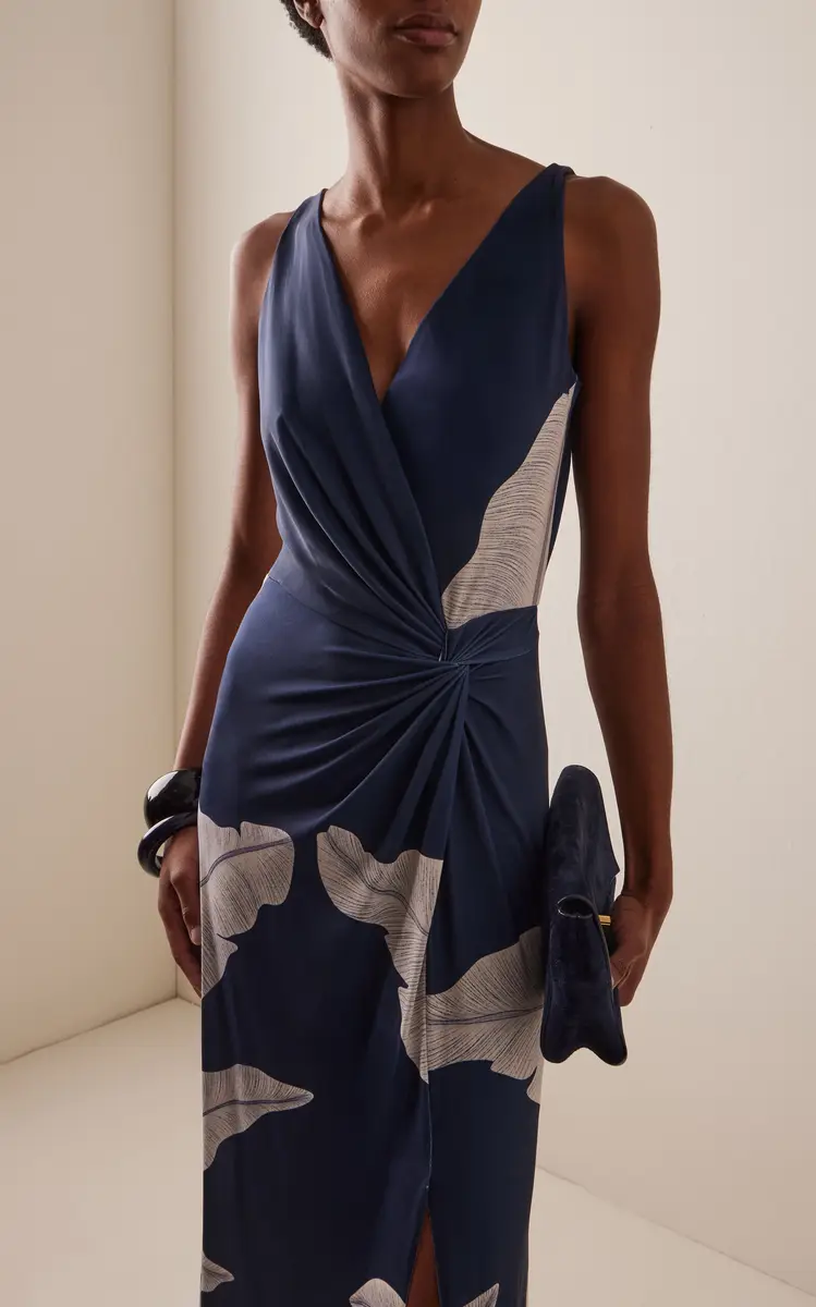 ANDRES OTALORA Paradiso Printed Jersey Maxi Dress | Thumbnail 3 ANDRES OTALORA Paradiso Printed Jersey Maxi Dress | Thumbnail 3