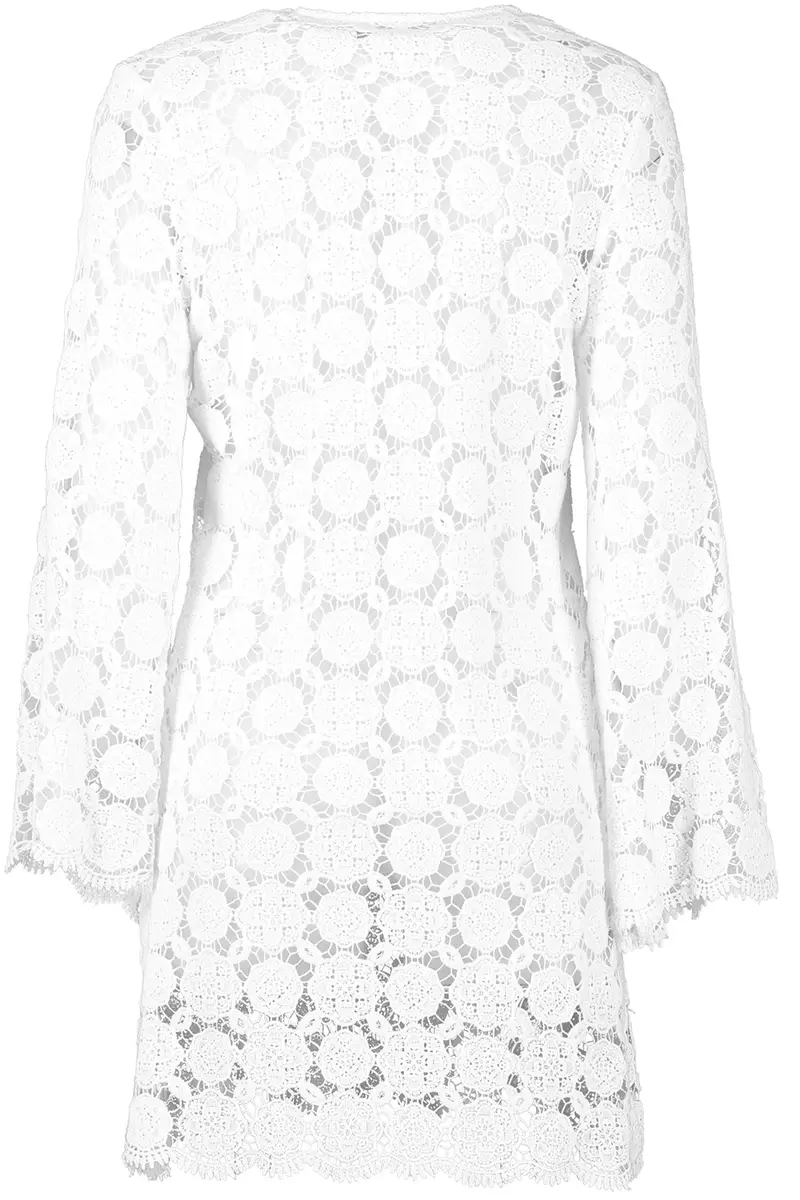 Miguelina Doily Lace Coverup Dress | Thumbnail 6