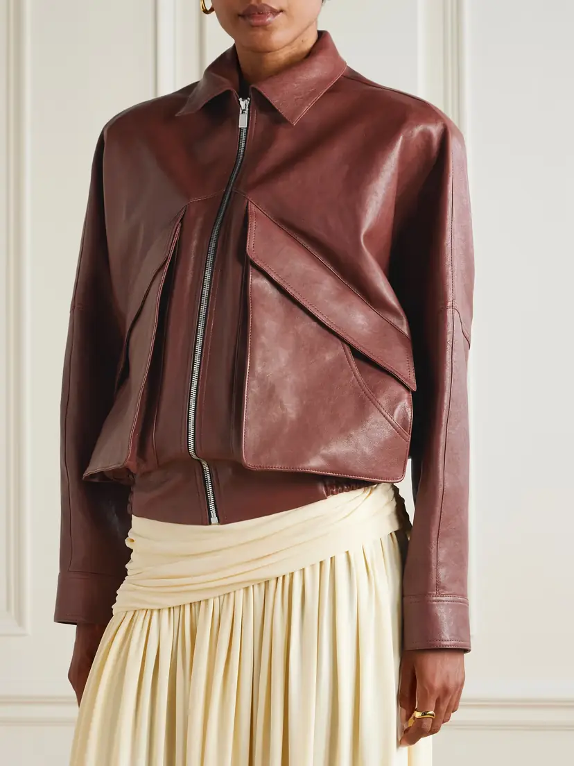 Magda Butrym Leather Jacket | Thumbnail 3